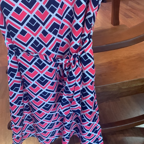 Gap patterned midi dress. - Picture 2 of 3